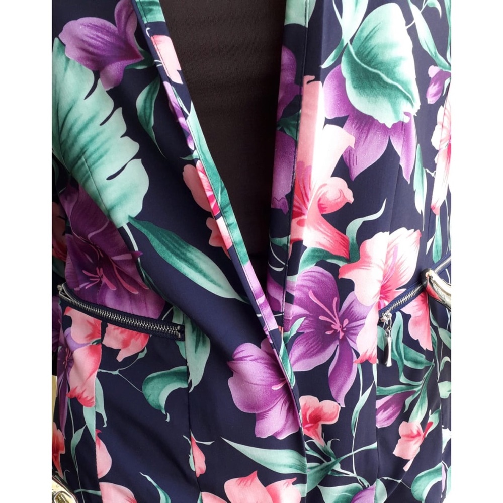 Printed blazer - Picture 3 of 7